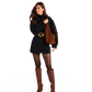Model height is 5'9.5''
