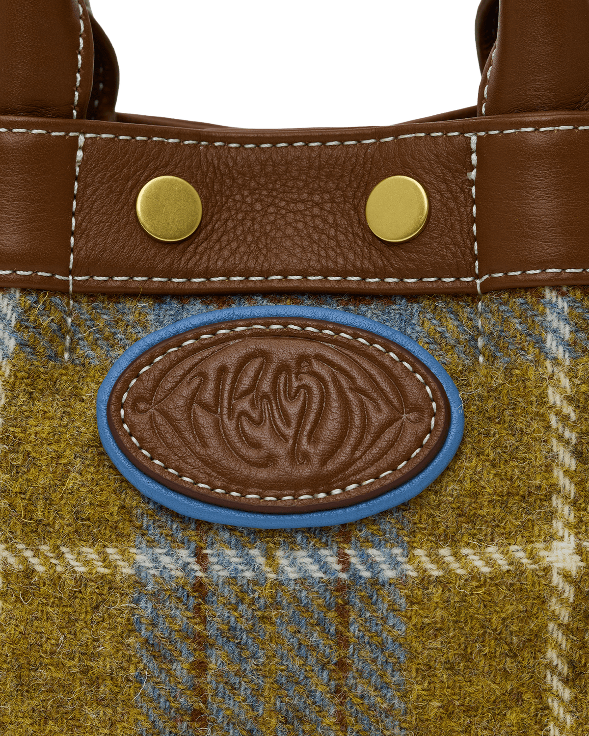 Olympia-Tote-Mini-Highlands-Tweed-AG-Detail-View