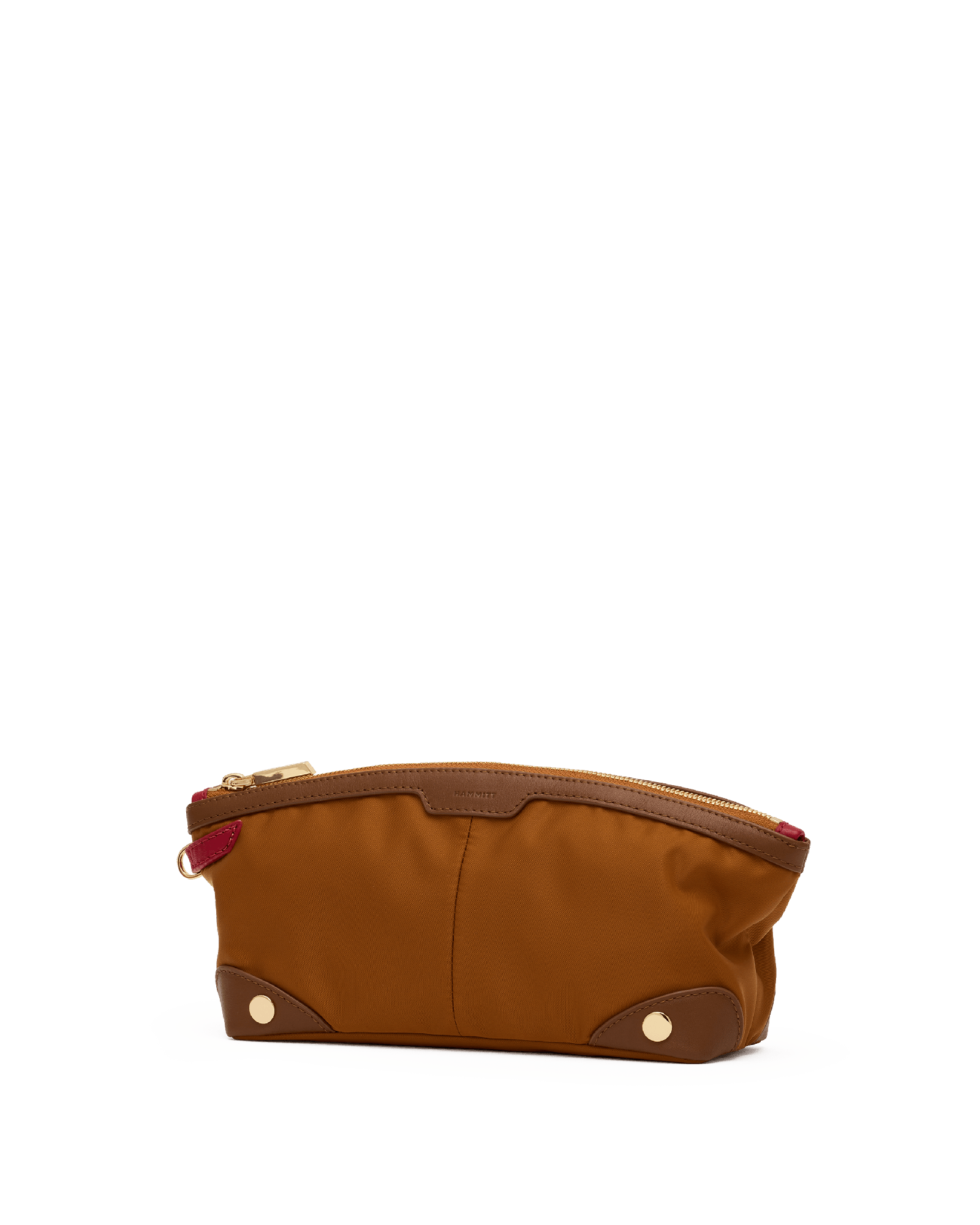 Nicky-Travel-Pouch-Short-Amber-Nylon-G-Front-View-2