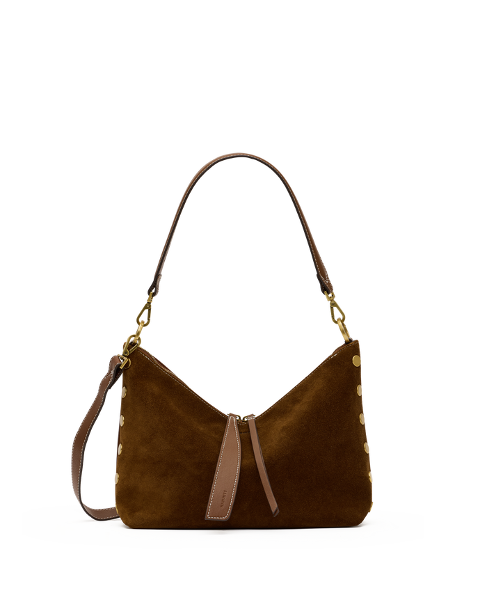 Grace | Cinnamon Suede/Antique Gold | Med
