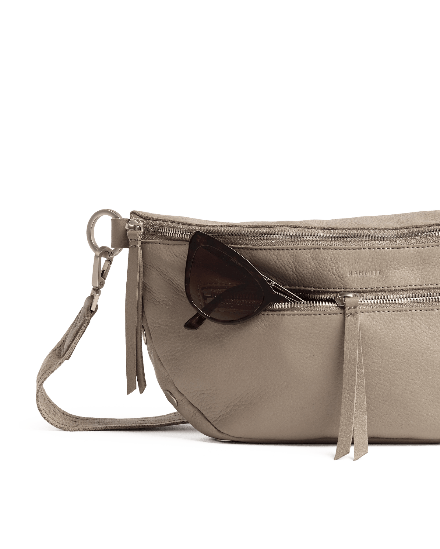 Charles-Crossbody-Lrg-Pewter-Pebble-BS-Front-View-Detail