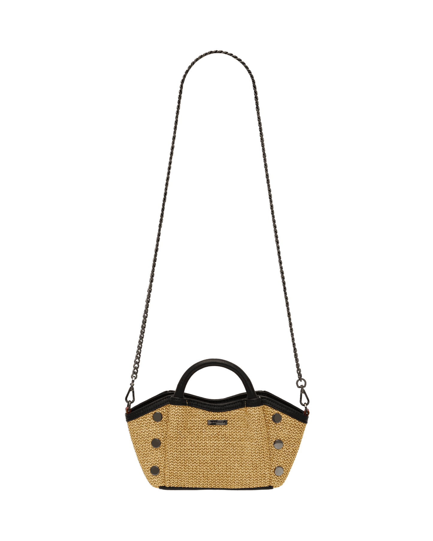 Paul-Mini-Noir-Smooth-Raffia-GM-Crossbody-View