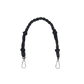 Knotted Short Strap | Noir Smooth/Gunmetal