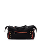 Ivy-Weekender-Black-Nylon-G-Red-Zip-Detail-View-2