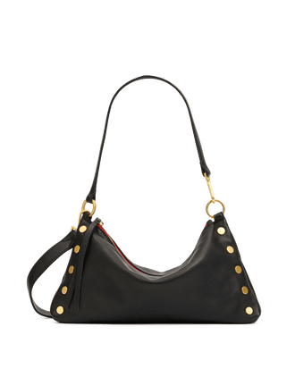 Kyle | Black/Brushed Gold Red Zip | Med