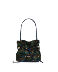 Gianna | Peacock Jacquard/Gold | Sml