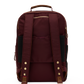 Eden-Backpack-Wine-Nylon-G-Back-View