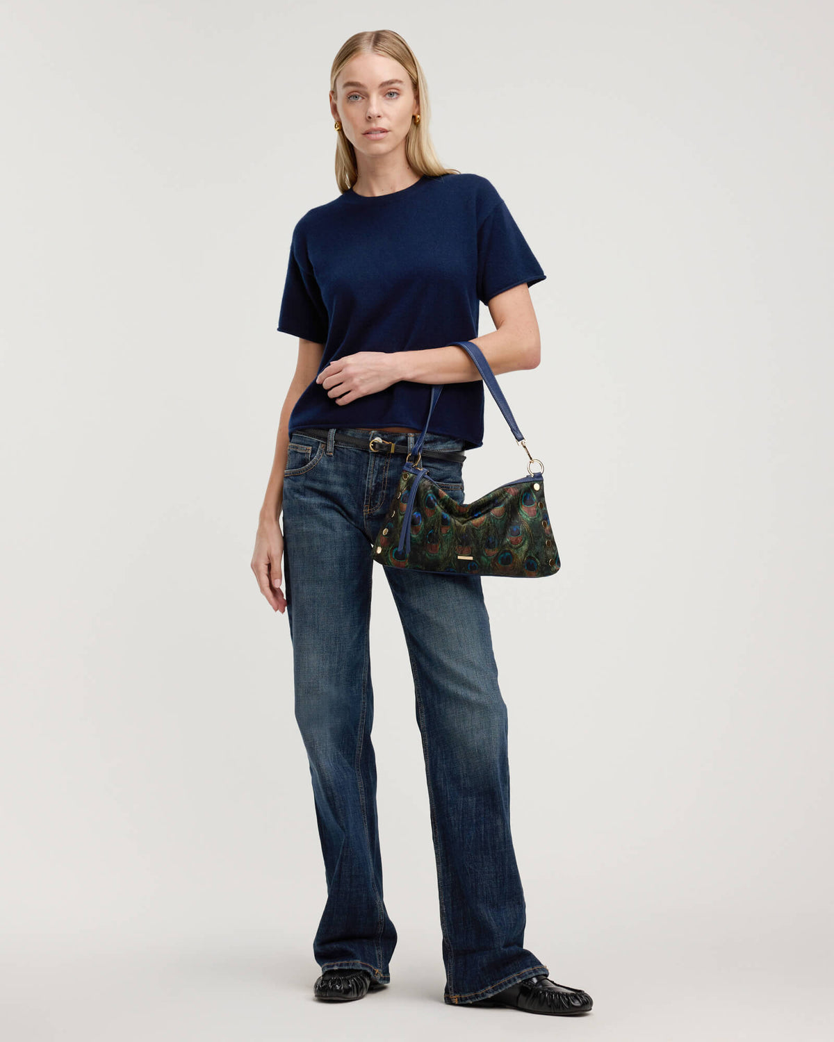 Model height is 5'10''