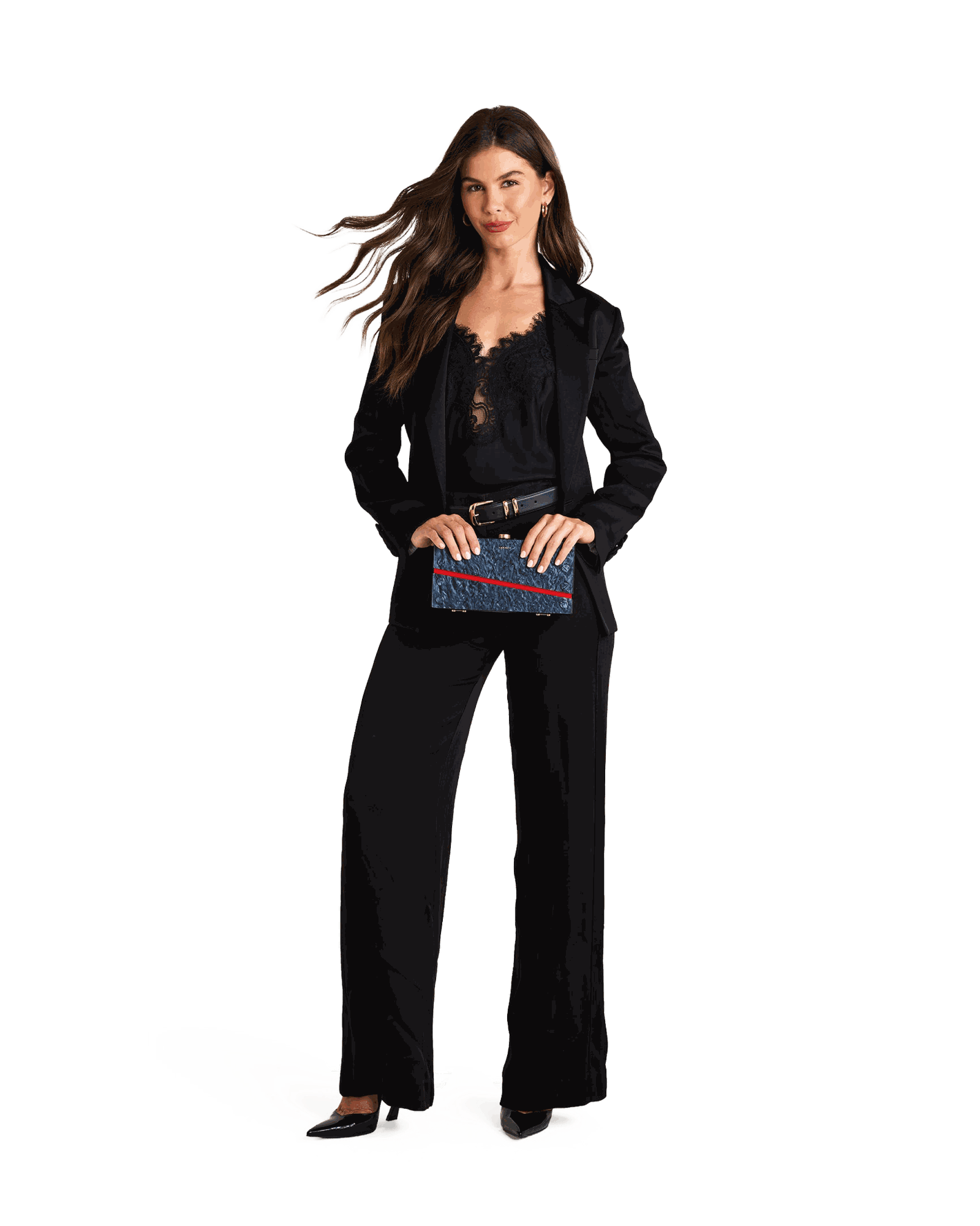 Soiree-Clutch-Carrara-Black-BG-Model-View