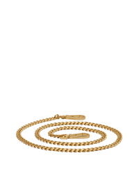 Metal Chain Long Strap | Gold