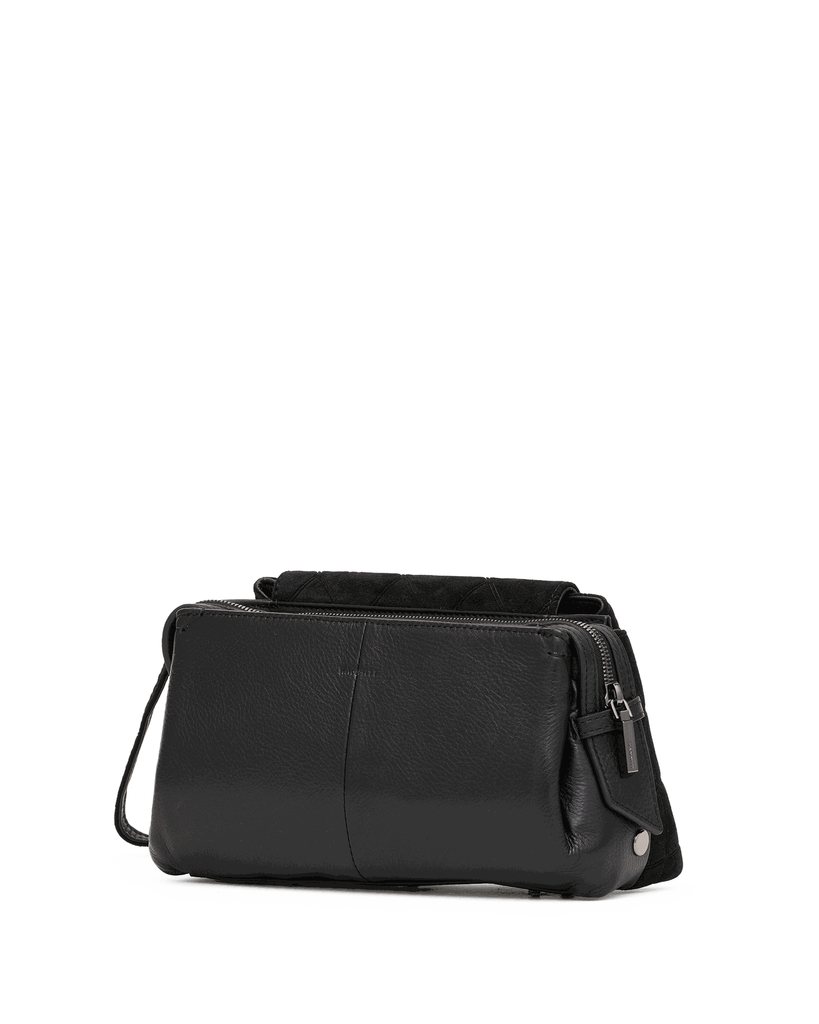Charlotte-Med-Noir-Diamond-Suede-GM-Back-View