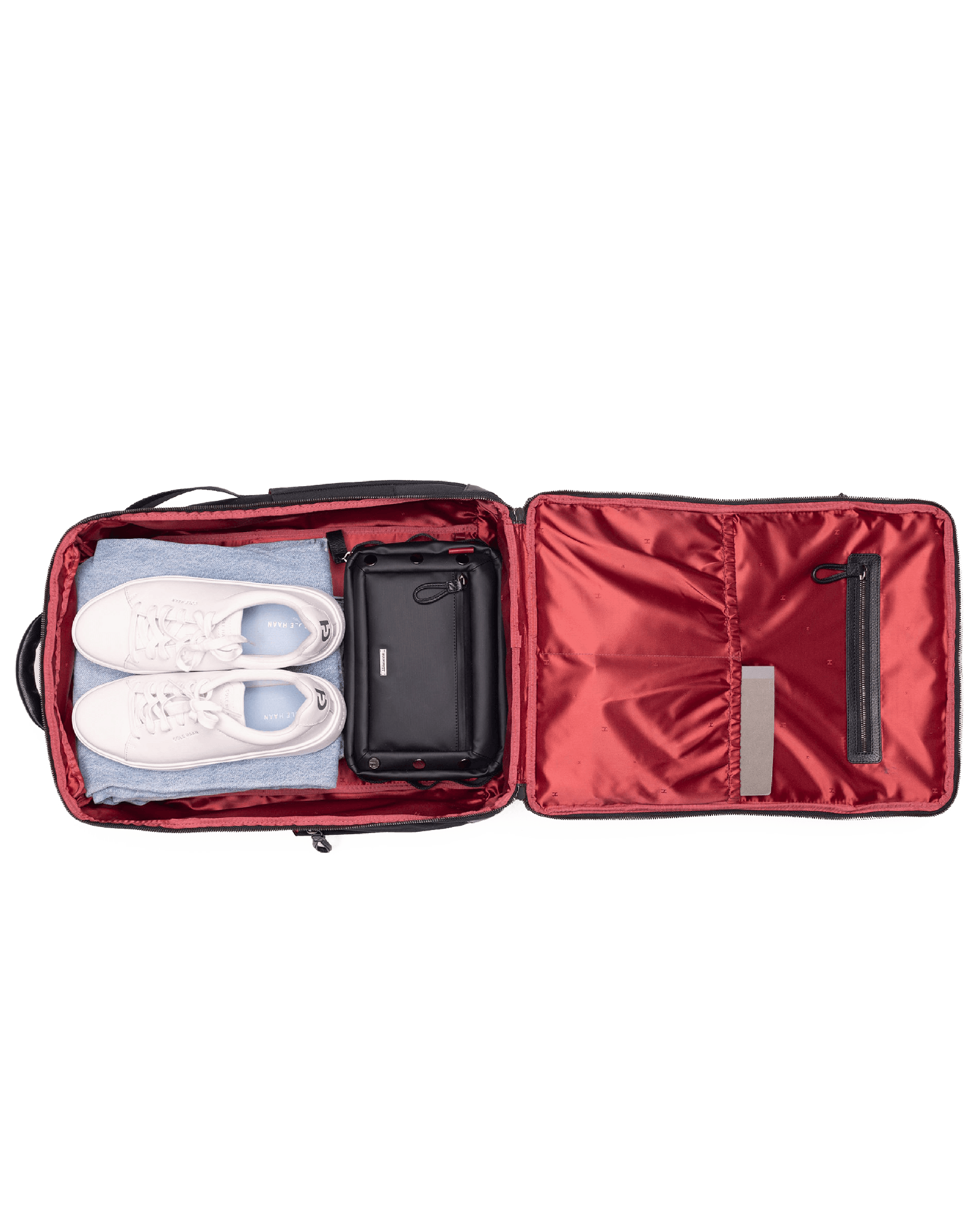 Burbank-Backpack-Black-Nylon-Inside-View