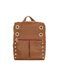 Montana-Backpack-XL-Mahogany-Pebble-BG-Red-Zip-Front-View-2
