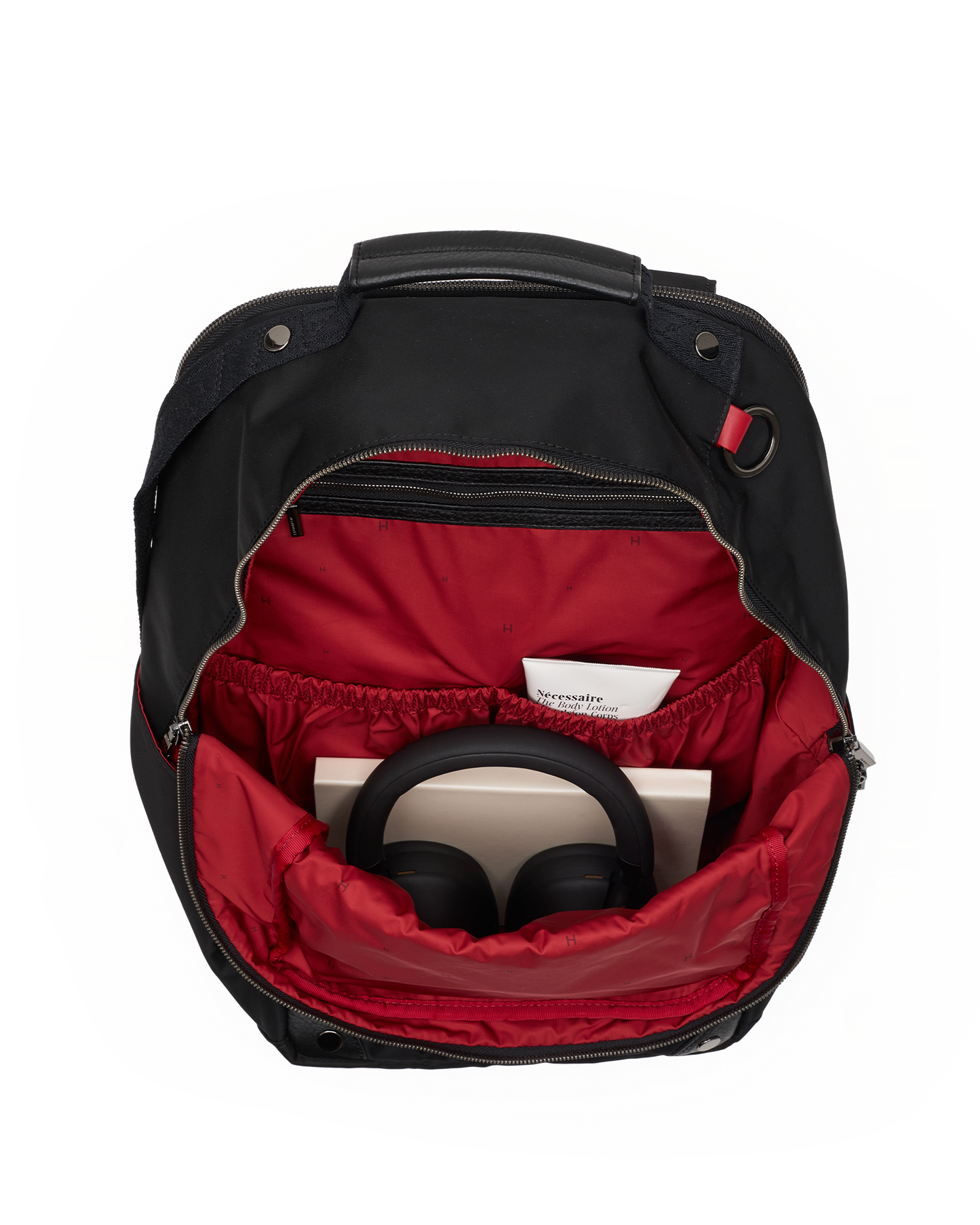 Eden-Backpack-Black-Nylon-GM-Inside-View