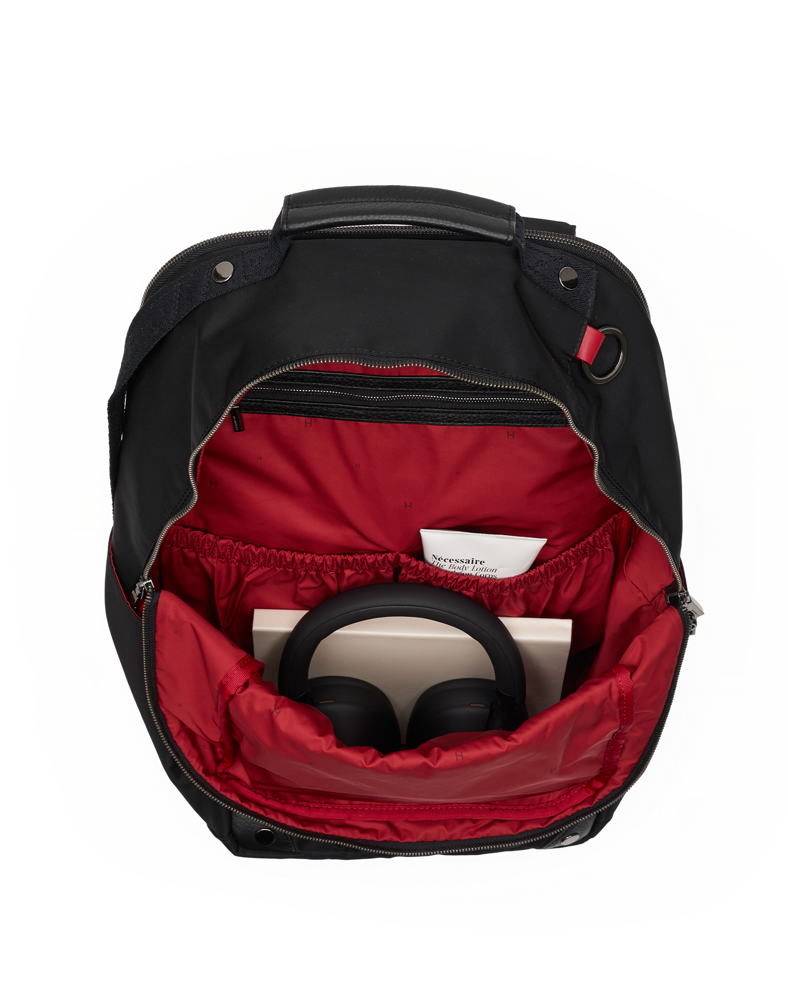 Eden-Backpack-Black-Nylon-GM-Inside-View