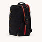 Eden-Backpack-Black-Nylon-G-Red-Zip-Detail-View-1