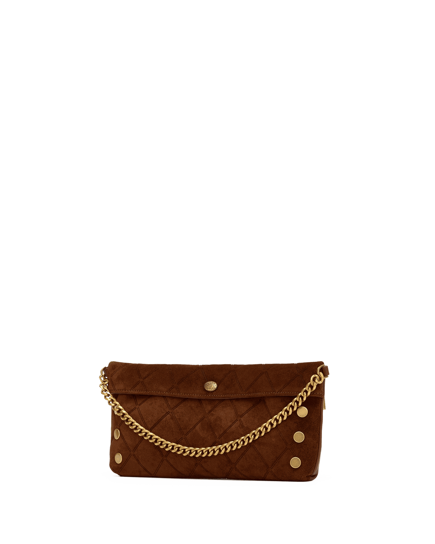 Invitation-Clutch-Choco-Diamond-S-AG-Front-View-2