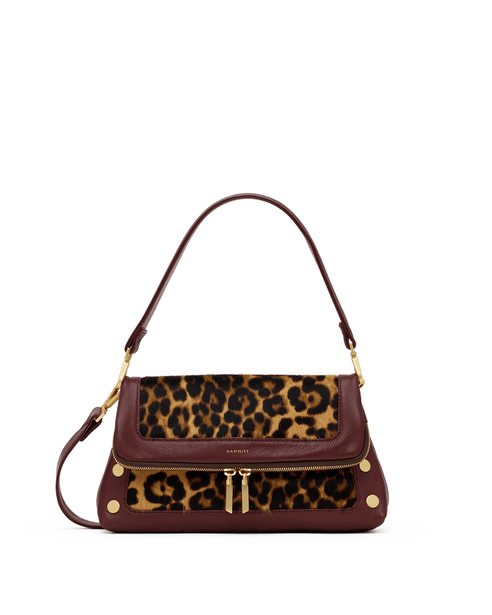 Beverly | Safari Calf Hair/Brushed Gold | Med