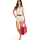 Model height is 5'9.5''