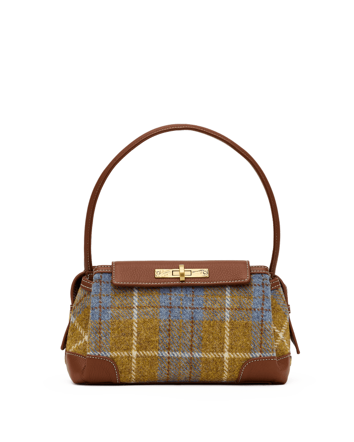 Charlotte | Highlands Tweed/Antique Gold | Med