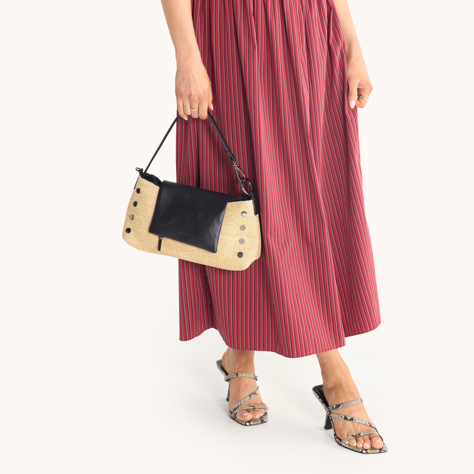 VIP-Satchel-Chaparral-Raffia-GM-Model-View-2