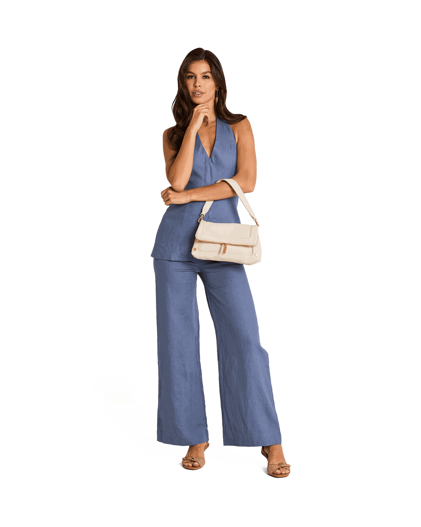 Beverly-Med-Catamaran-Cream-BG-Model-View-4