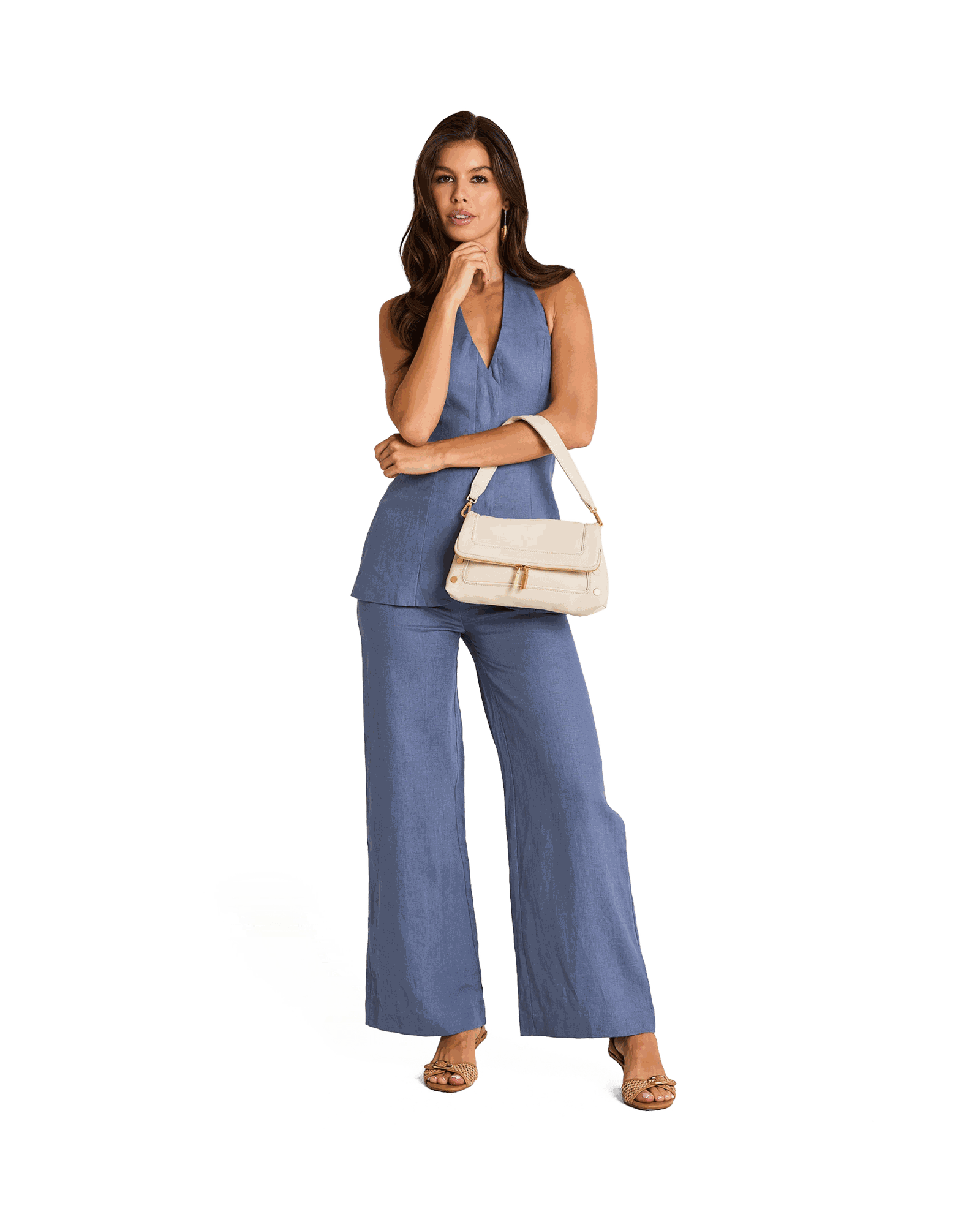 Beverly-Med-Catamaran-Cream-BG-Model-View-4