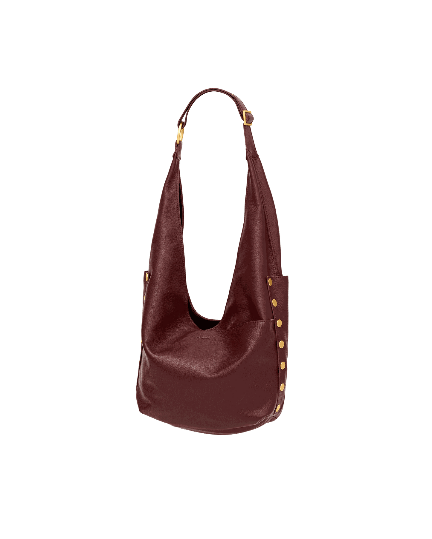 【新品未使用】 Peggy Top Licorice Bohemia 3Y Tom Large | Soft Leather Boho Bag | HAMMITT