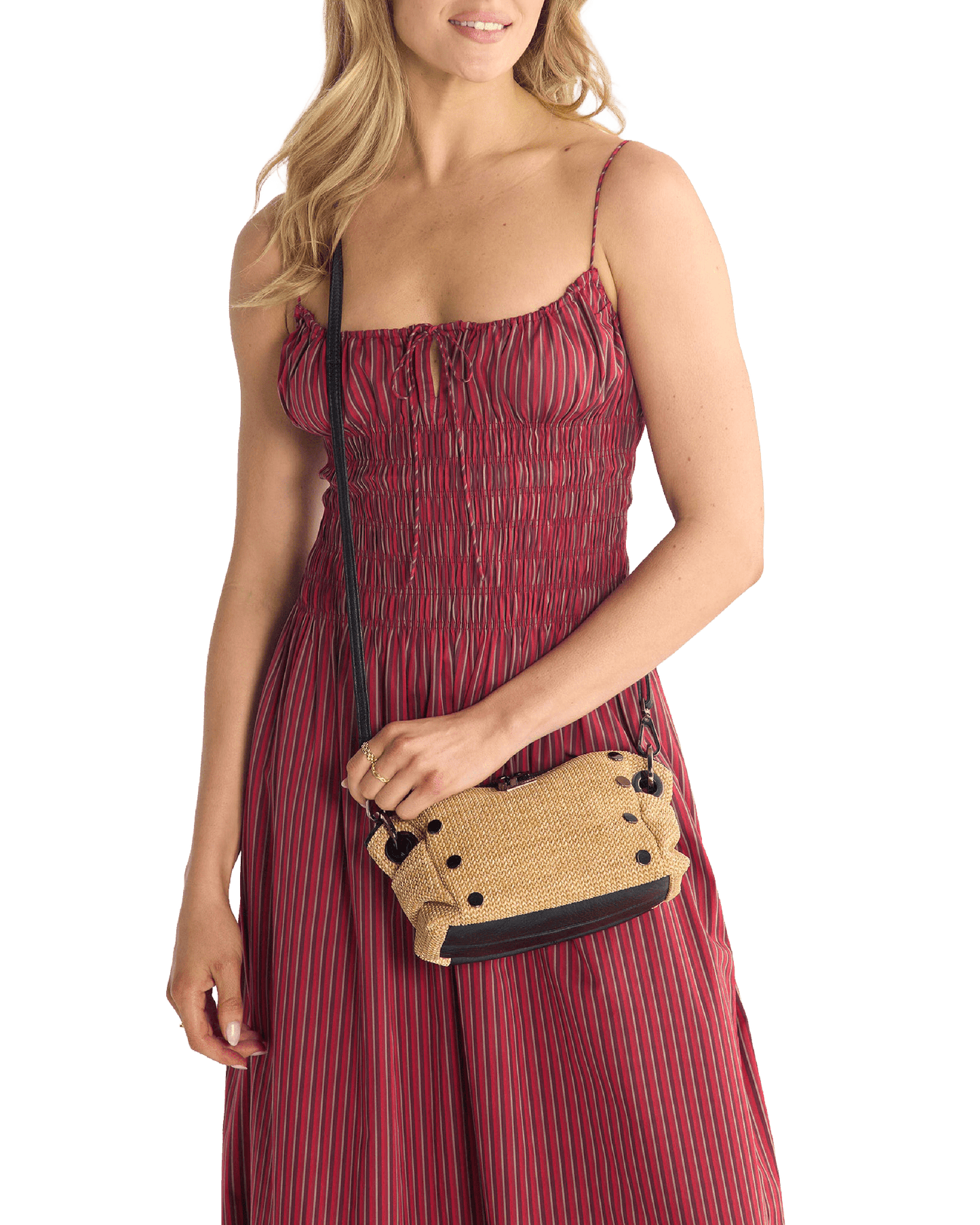 Daniel-Crossbody-Clutch-Sml-Chaparral-Raffia-Model-View-4