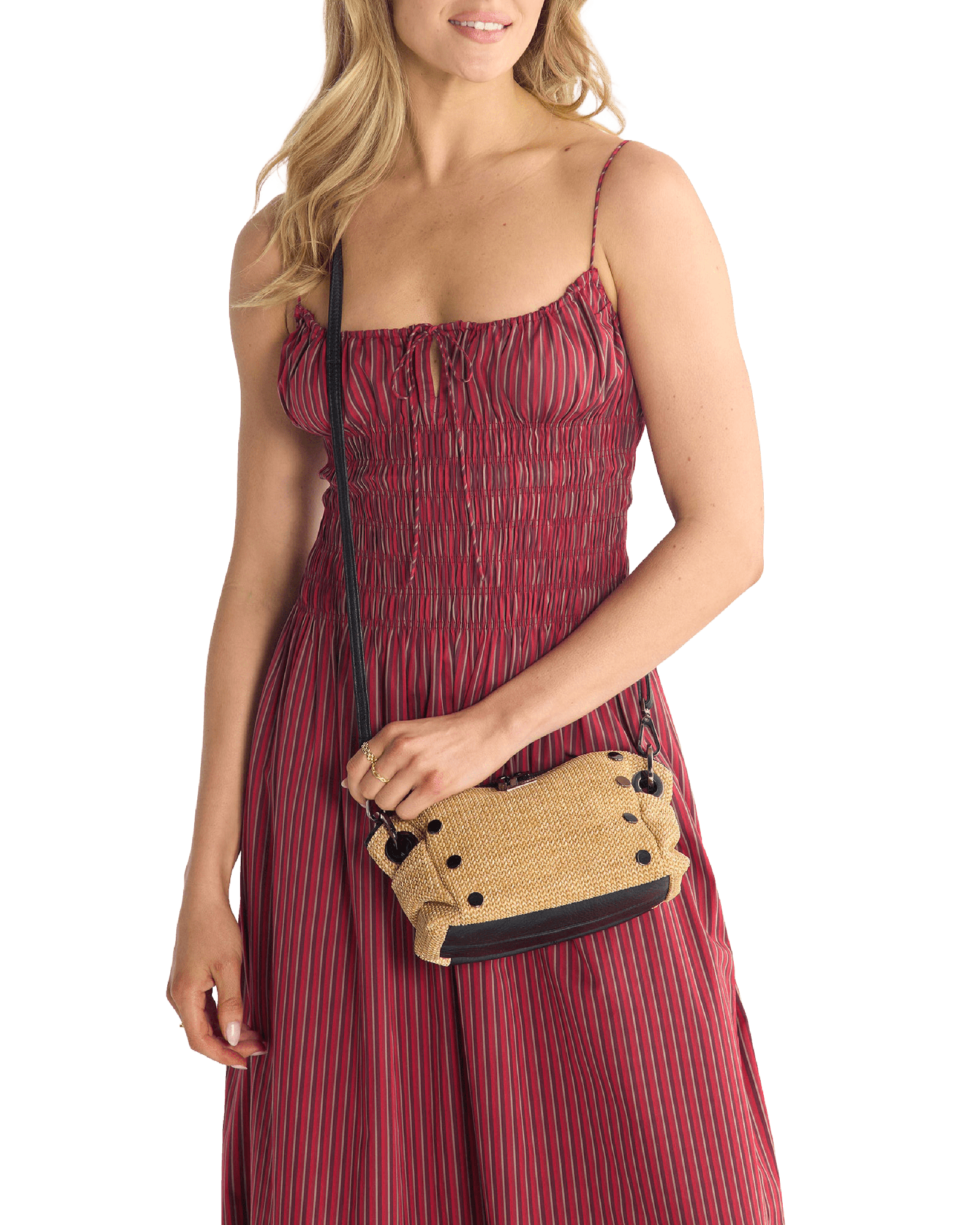 Daniel-Crossbody-Clutch-Sml-Chaparral-Raffia-Model-View-4