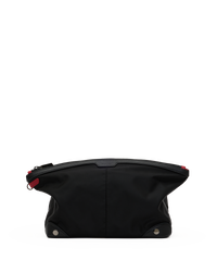 Nicky Travel Pouch | Black Nylon/Gunmetal | Lrg