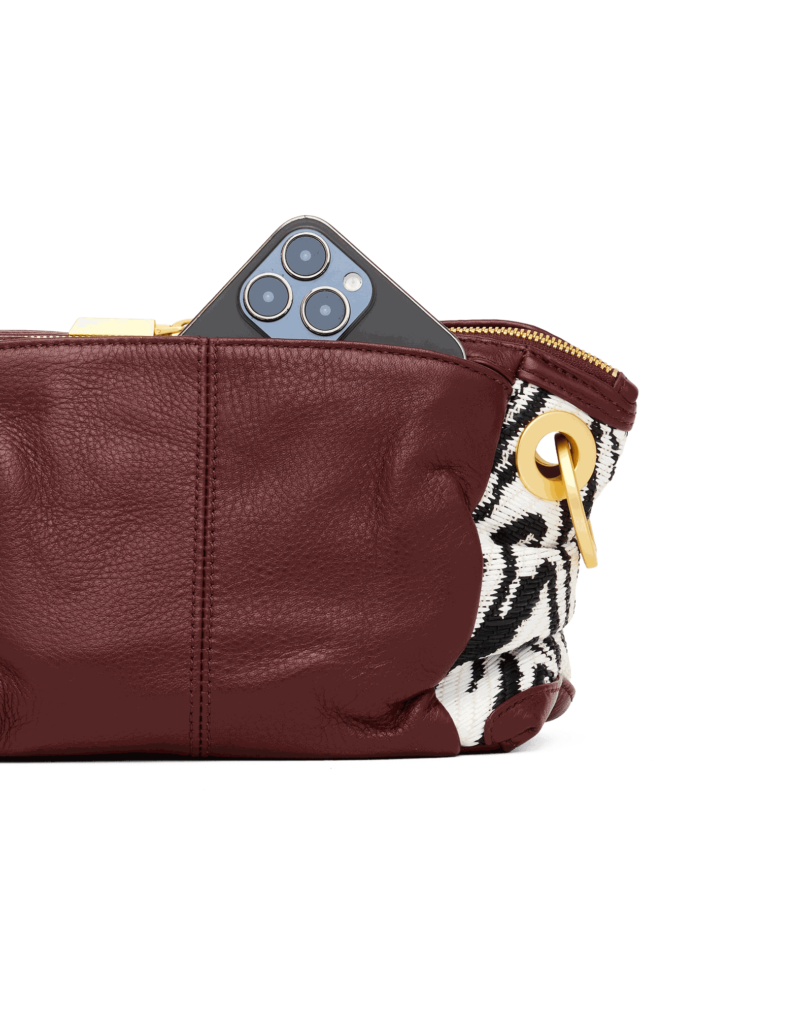Daniel-Crossbody-Clutch-Sml-Zebra-BG-Back-View-Detail
