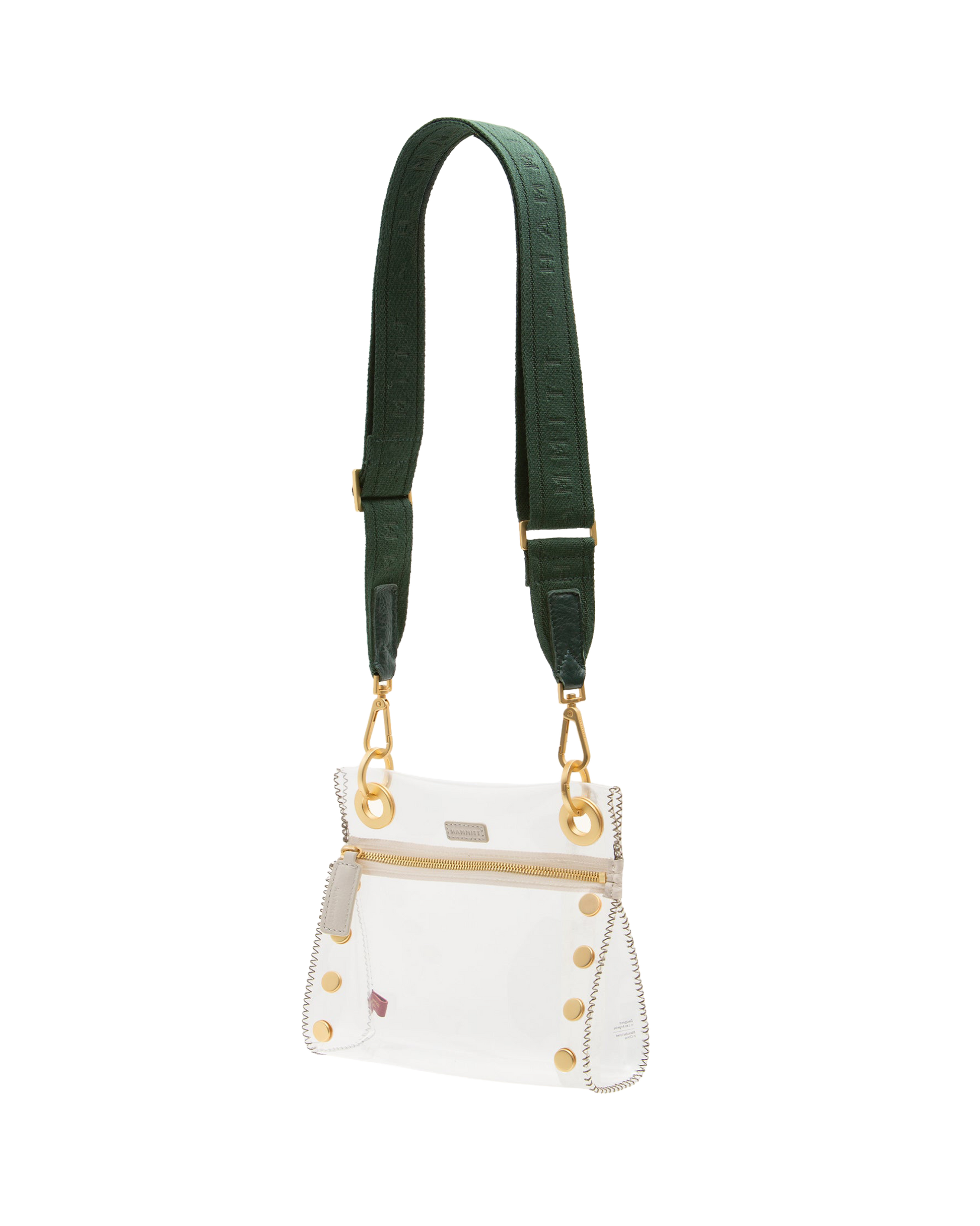 Webbing Crossbody Strap-Grove Green-BG-Crossbody-View