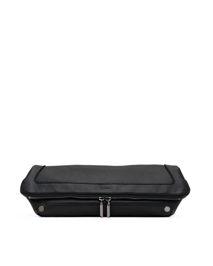 Beverly Clutch | Black/Gunmetal