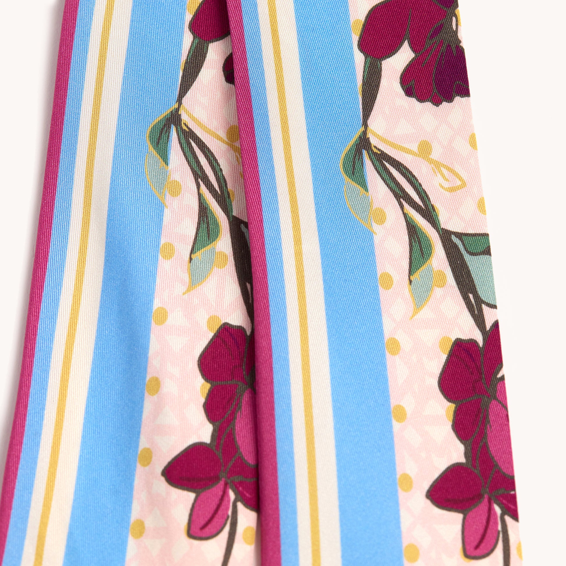 Silk Scarf-Back-View