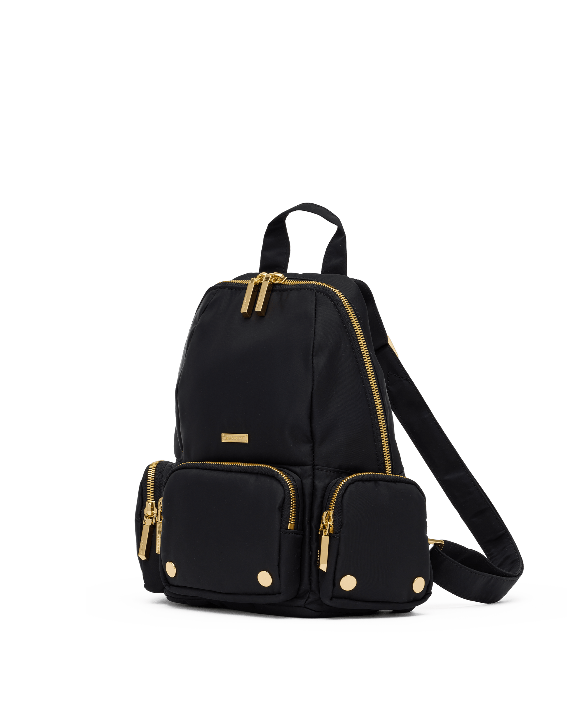 Hunter-Med-Black-Nylon-Cargo-G-Front-View-2