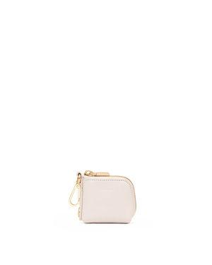 Syd Pouch | Calla Lily White/Brushed Gold