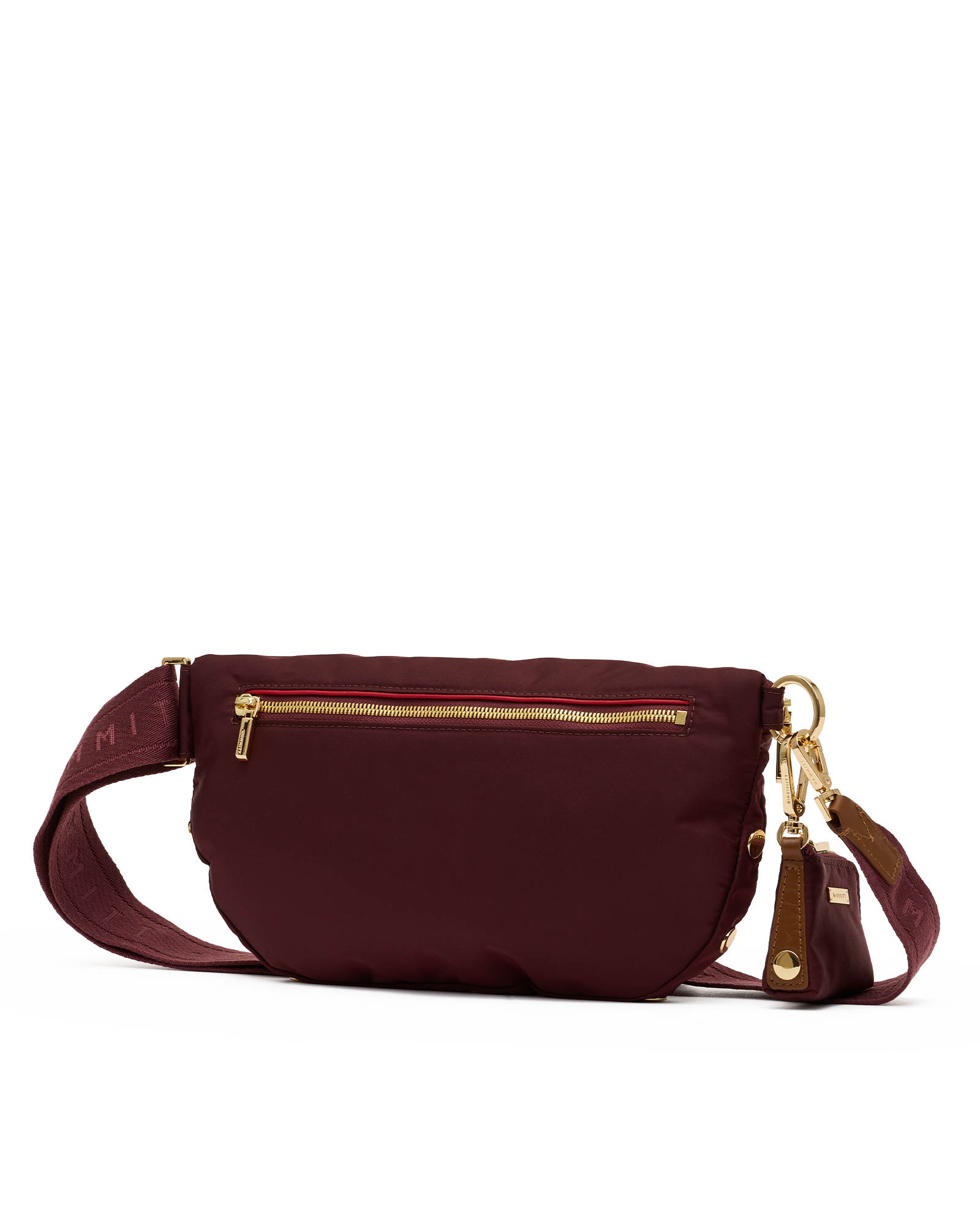 Charles-Crossbody-Lrg-Wine-Nylon-G-Back-View