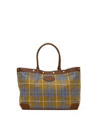 Olympia Tote | Highlands Tweed/Antique Gold