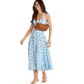 Model height is 5'9.5''