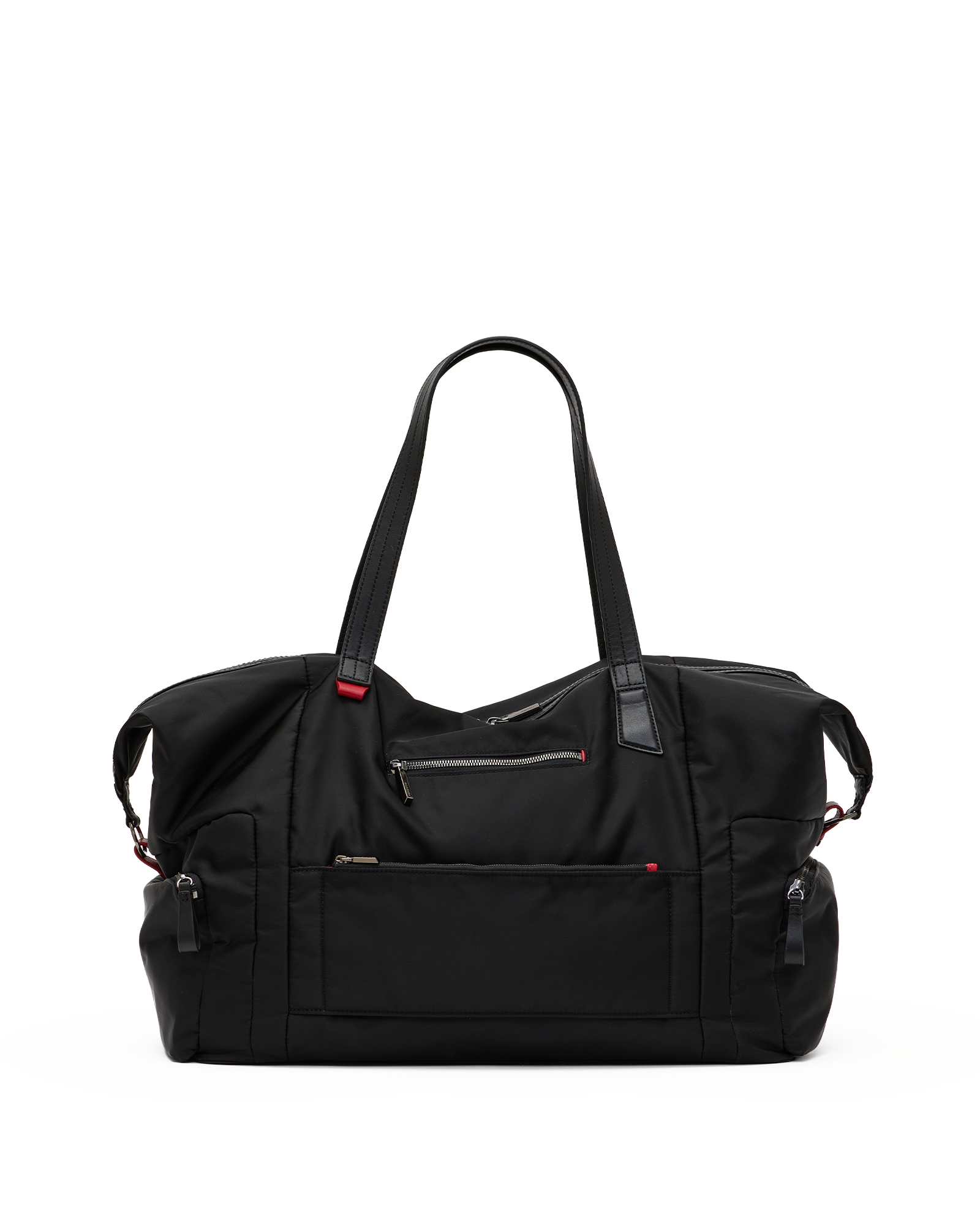 Ivy-Weekender-Black-Nylon-GM-Detail-View-1