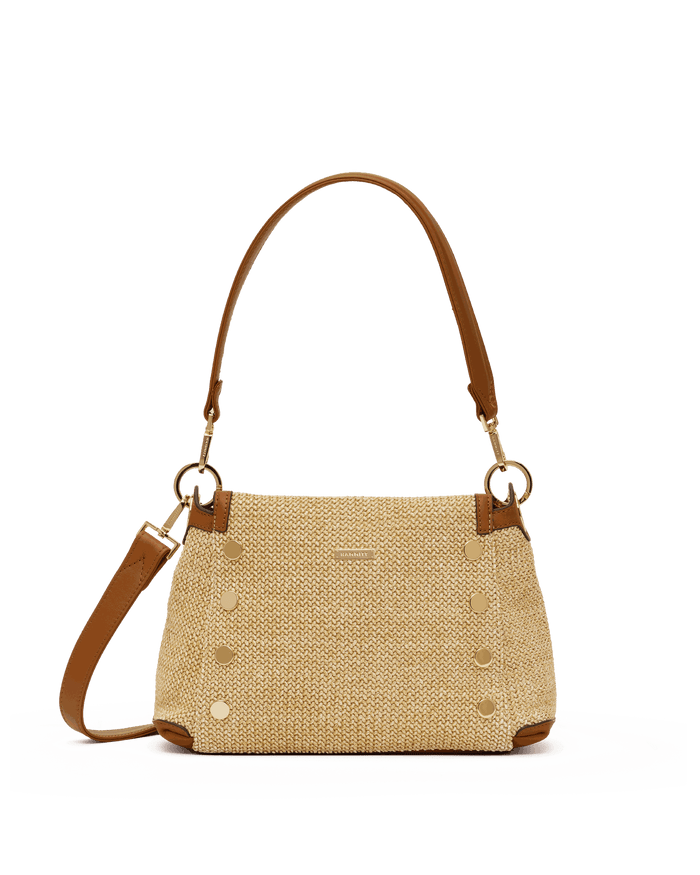 Bryant | Cocoa Raffia/Gold | Med