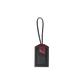 Larkspur-Luggage-Tag-Black-Front-View
