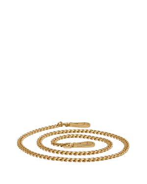 Metal Chain Long Strap | Brushed Gold
