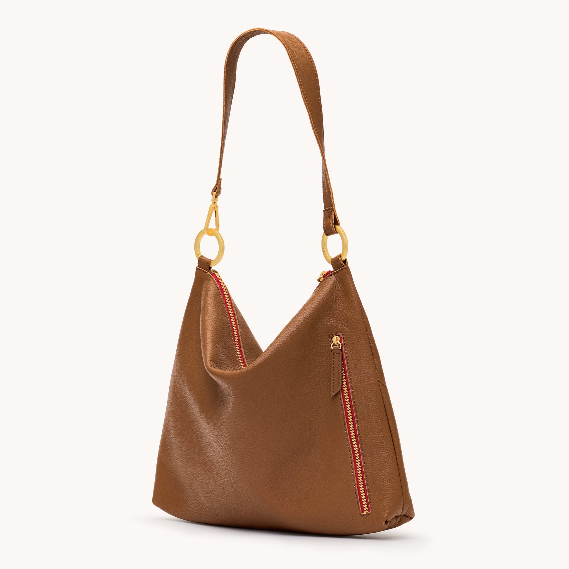 Kyle-Lrg-Mahogany-Pebble-BG-Red-Zip-Back-View