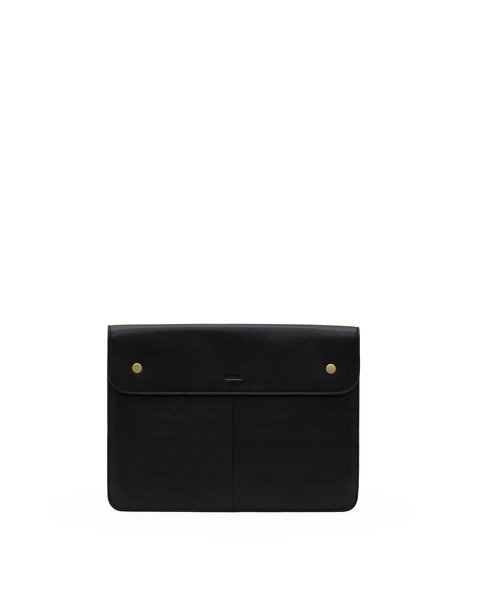 Miranda-Laptop-Sleeve-14-Black-BG-Front-View
