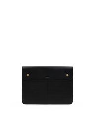 Miranda Laptop Sleeve 14 | Black/Brushed Gold | 14"