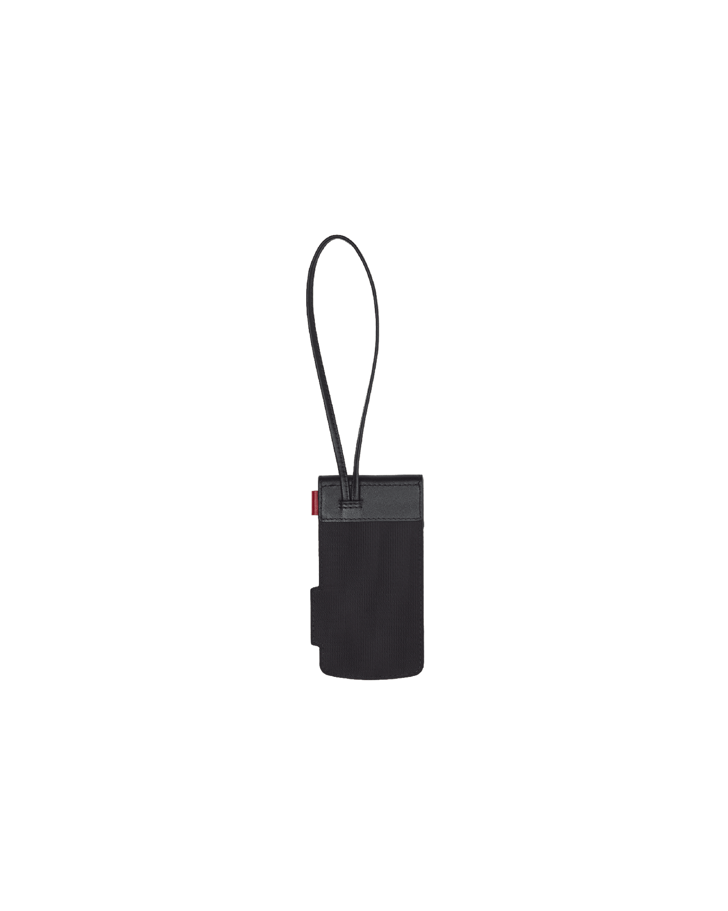 Camera-Luggage-Tag-Black-Nylon-G-Back-View
