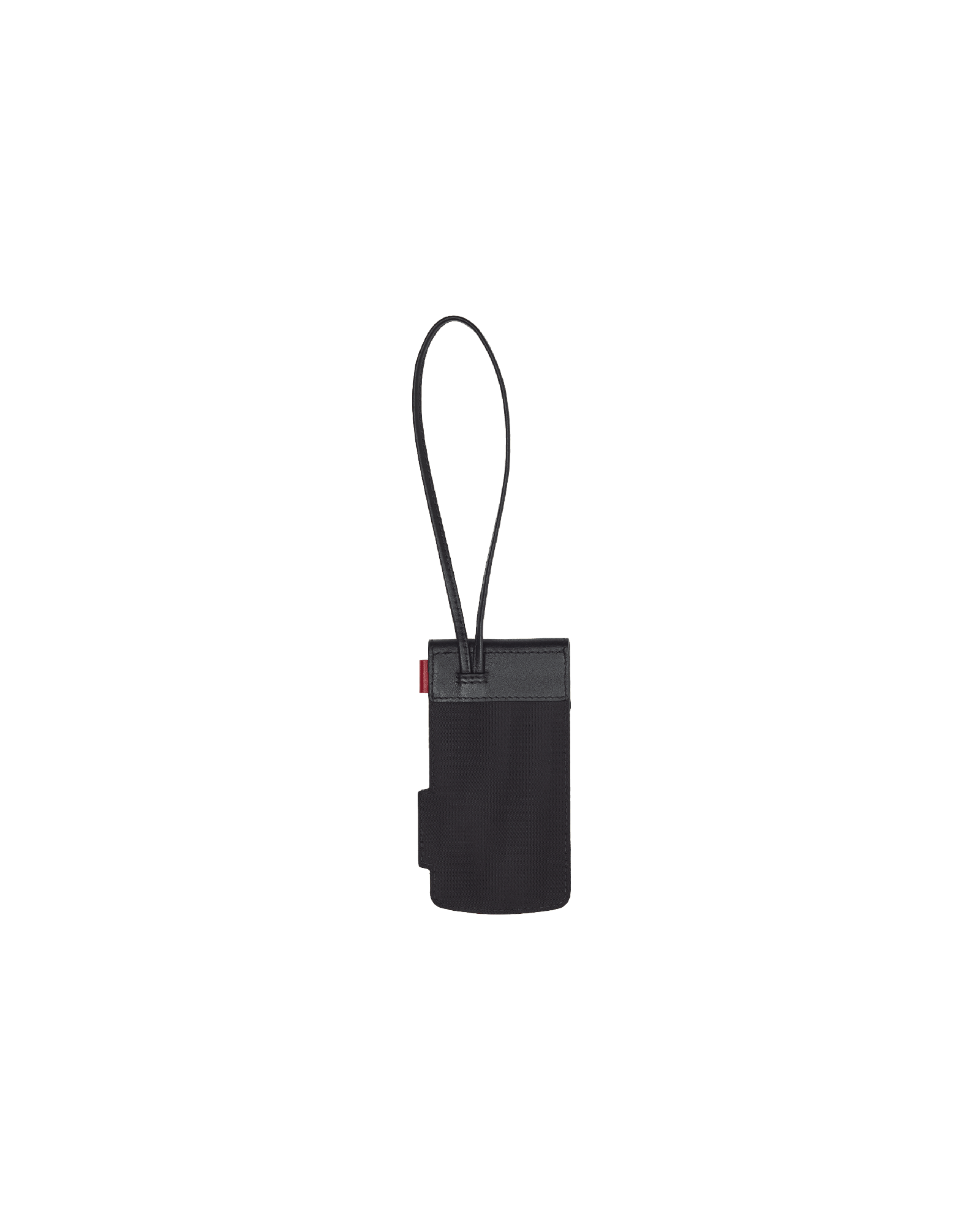 Camera-Luggage-Tag-Black-Nylon-G-Back-View