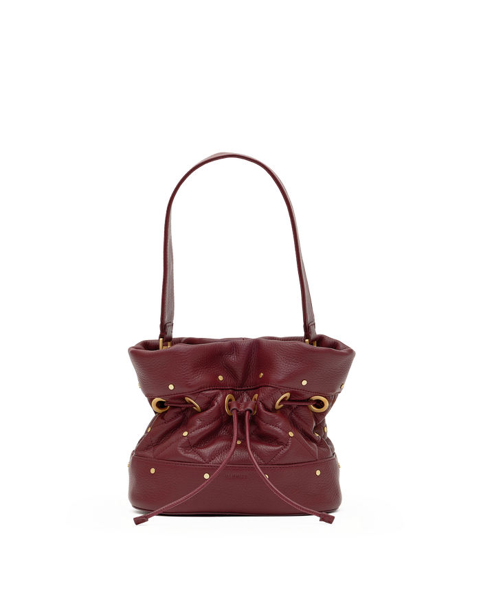 Gianna | Quilted Cherrywood/Brushed Gold | Sml